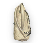 Load image into Gallery viewer, Chanel Coco Handle Small Light Beige Caviar Ruthenium Hardware
