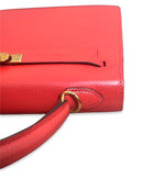 Charger l&#39;image dans la galerie, Hermes Kelly 25 Sellier Epsom Leather 24kt Gold Plated  Hardware
