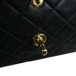 Load image into Gallery viewer, Chanel Timeless Classic Medium - Vintage. Black Diamond Quilted Lambskin, 24kt Gold-plated Hardware
