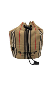 Burberry Phoebe Check Drawstring Pouch