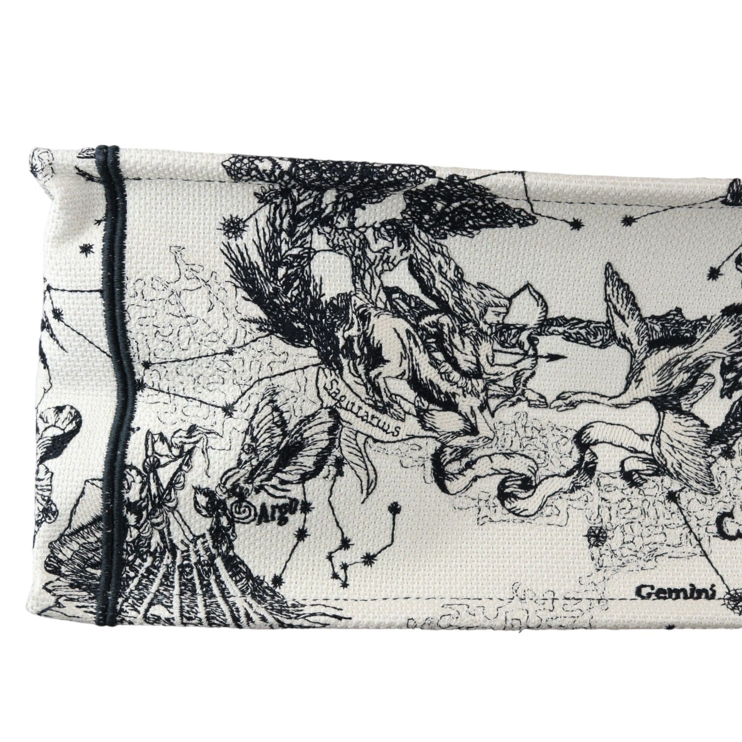 Christian Dior Toile de Jouy Zodiac Book Tote