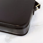 将图片加载到图库查看器，Celine Triomphe Classique Black Gold-tone Hardware
