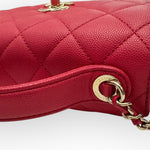 Load image into Gallery viewer, Chanel Business Affinity Small, Strawberry Red Grained Calfskin - Caviar, Gold-tone Hardware
