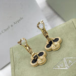Load image into Gallery viewer, Van Cleef and Arpels Vintage Alhambra Earrings
