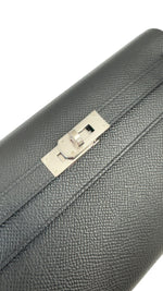 将图片加载到图库查看器，Hermes Kelly To Go Black Epsom Leather Palladium Hardware
