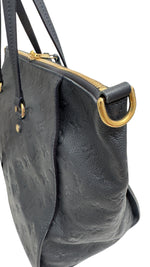 Load image into Gallery viewer, Louis Vuitton Lumineuse PM Navy Empreinte Gold-tone Hardware
