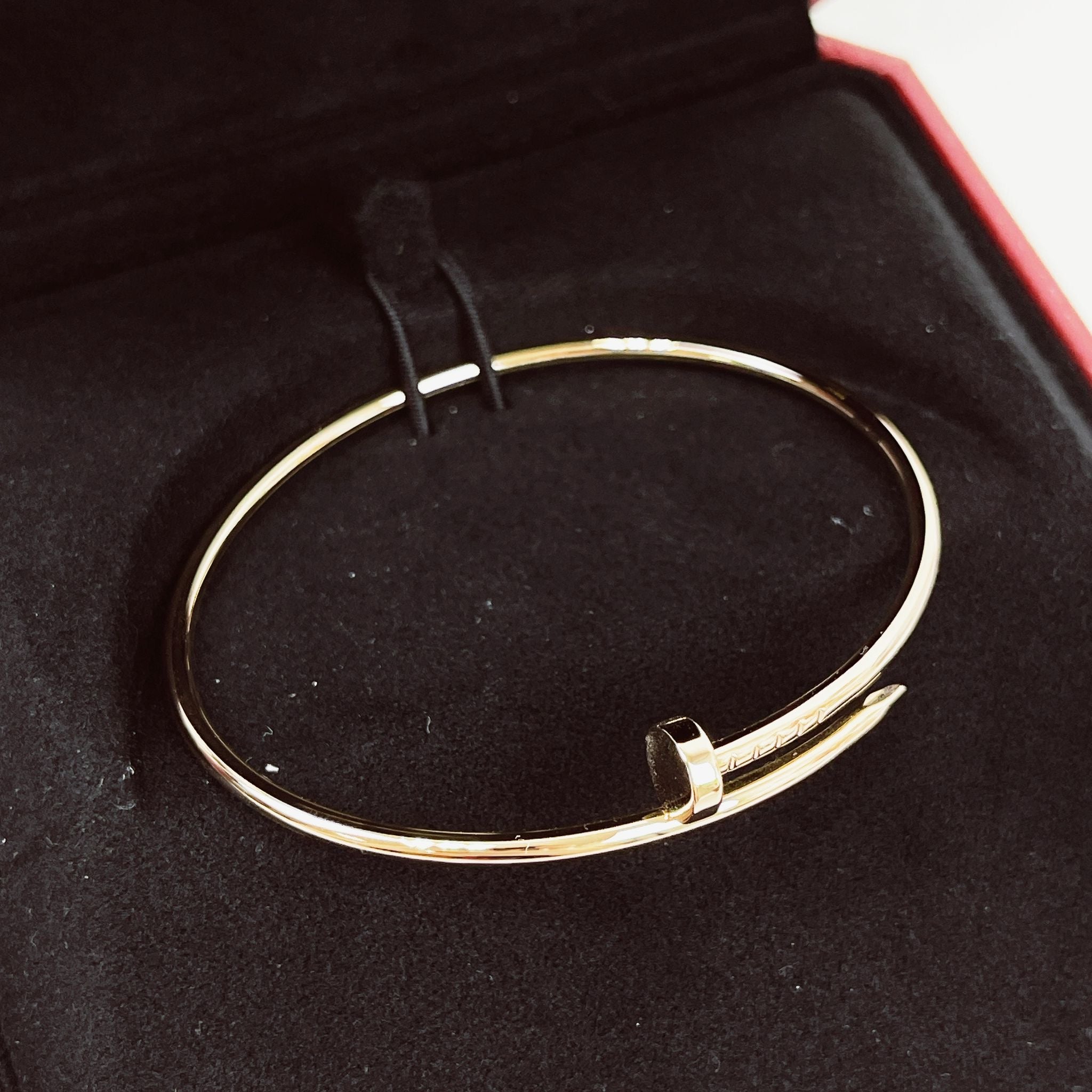 Cartier Juste Un Clou Bracelet, Small Model Rose Gold, JUC Size 19