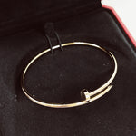 将图片加载到图库查看器，Cartier Juste Un Clou Bracelet, Small Model Rose Gold, JUC Size 19
