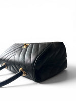 Load image into Gallery viewer, Chanel Coco Handle Mini, Black Caviar Leather Gold-tone Hardware
