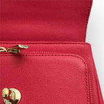 Load image into Gallery viewer, Chanel Business Affinity Small, Strawberry Red Grained Calfskin - Caviar, Gold-tone Hardware
