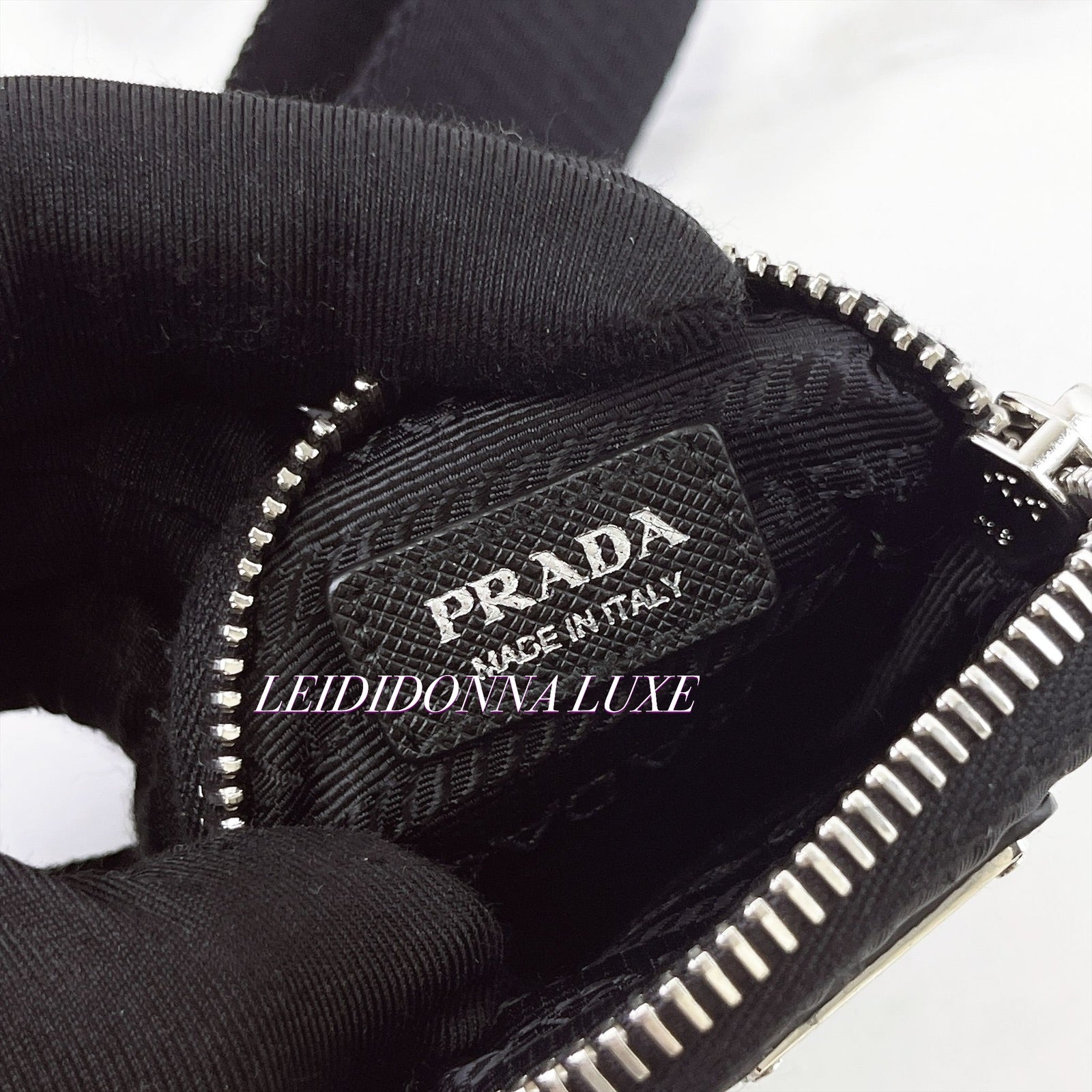 Prada 2005 Re-Edition Bag and Pouch