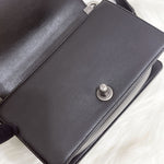 Load image into Gallery viewer, Chanel Leboy Small Black Calfskin Ruthenium Hardware
