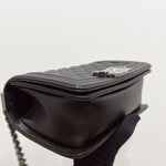 Load image into Gallery viewer, Chanel Leboy Small Black Calfskin Ruthenium Hardware
