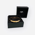 Load image into Gallery viewer, Hermes Kelly Bracelet 4 Diamonds Rose Gold, Small Model
