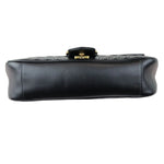 将图片加载到图库查看器，GUCCI GG Marmont Small Shoulder Calfskin Matelasse Black GHW Small
