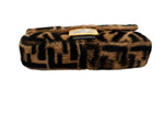 Load image into Gallery viewer, Fendi Baguette Shearling Gold-tone Hardware
