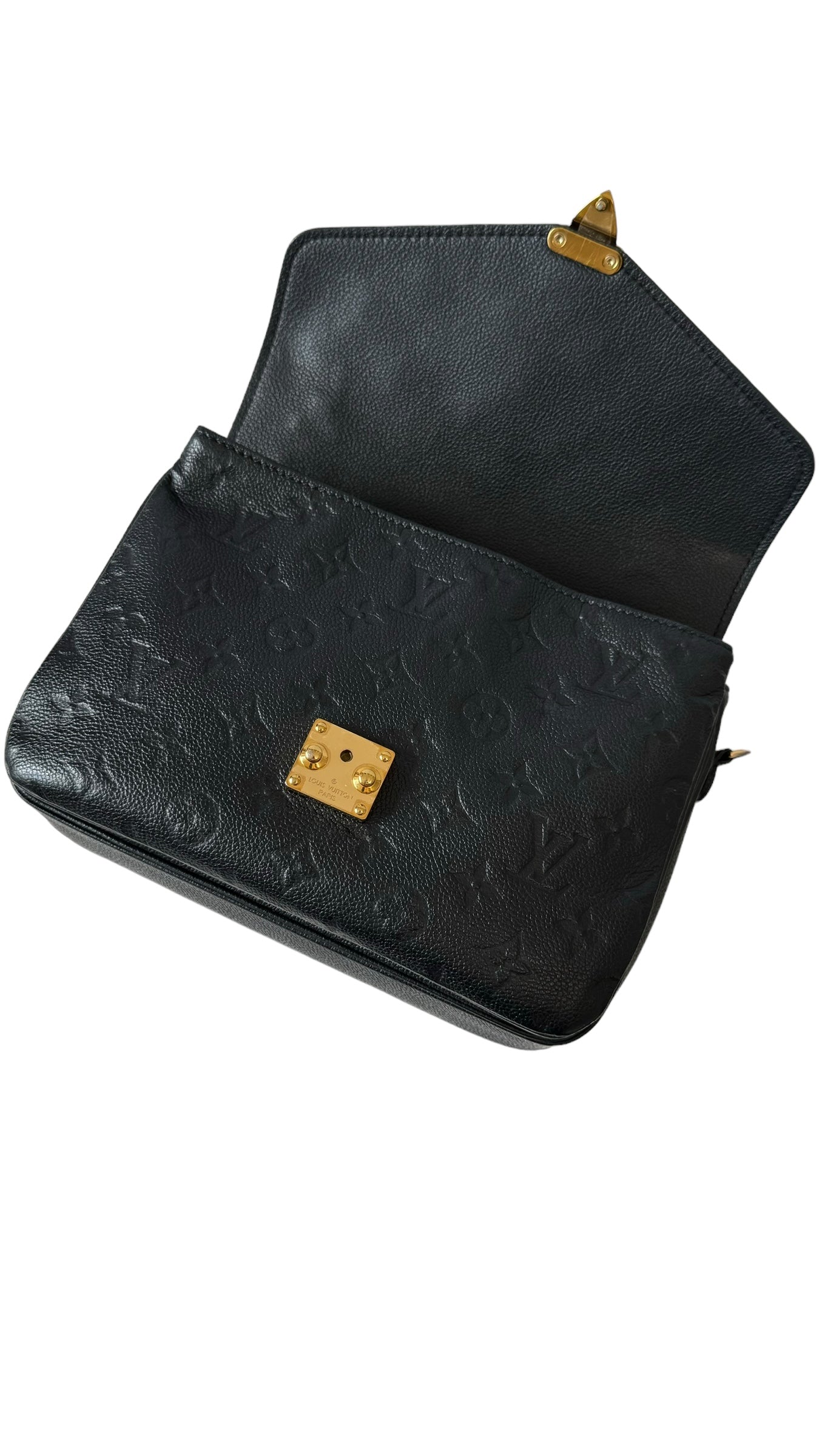 Louis Vuitton LV Pochette Metis Black Monogram Empreinte