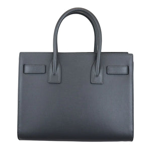 Saint Laurent Baby Sac De Jour Grained Leather Grey GHW YSL