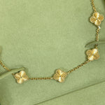 Load image into Gallery viewer, Van Cleef and Arpels Vintage Alhambra 10 Motifs Guilloche Necklace - Vca
