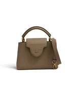 Load image into Gallery viewer, Louis Vuitton LV Capucine BB Etoupe Gold-tone Hardware
