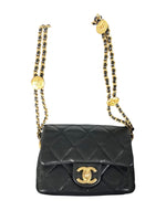 Load image into Gallery viewer, Chanel CC Twist Your Buttons Mini Bag Black Caviar Gold-tone Hardware
