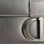 Load image into Gallery viewer, Christian Dior Montaigne 30, Black Calfskin Black Hardware
