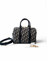 Load image into Gallery viewer, Dior Groove 25 Bag
Blue Dior Oblique Jacquard
