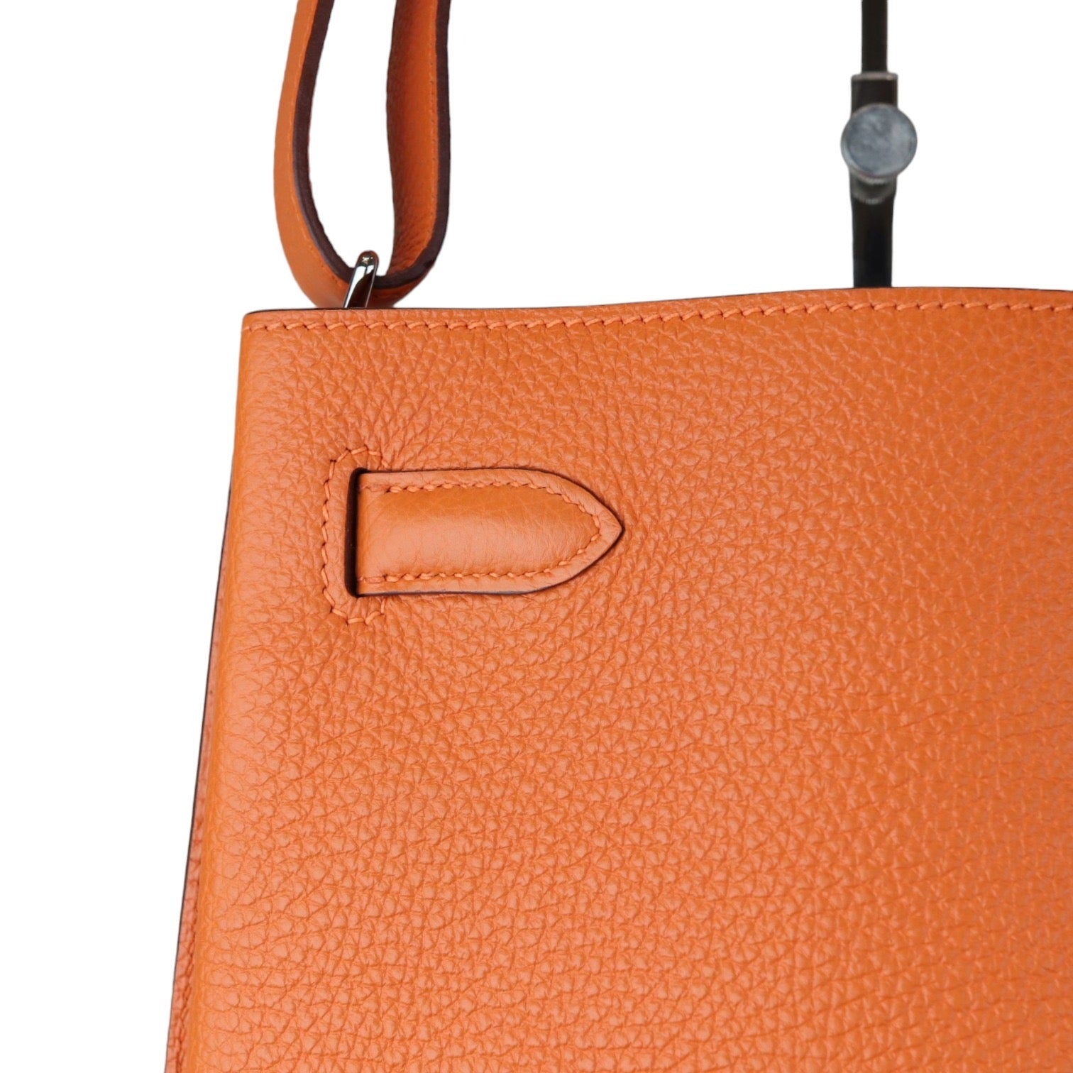 Hermes So Kelly 22 Togo Calfskin Orange SHW