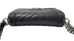 Load image into Gallery viewer, Chanel Leboy Old Medium Black Caviar / Grained Calfskin Leather, Chevron, Ruthenium Hardware
