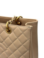 Load image into Gallery viewer, Chanel Grand Shopper Tote GST Dark Beige Caviar Gold-tone Hardware
