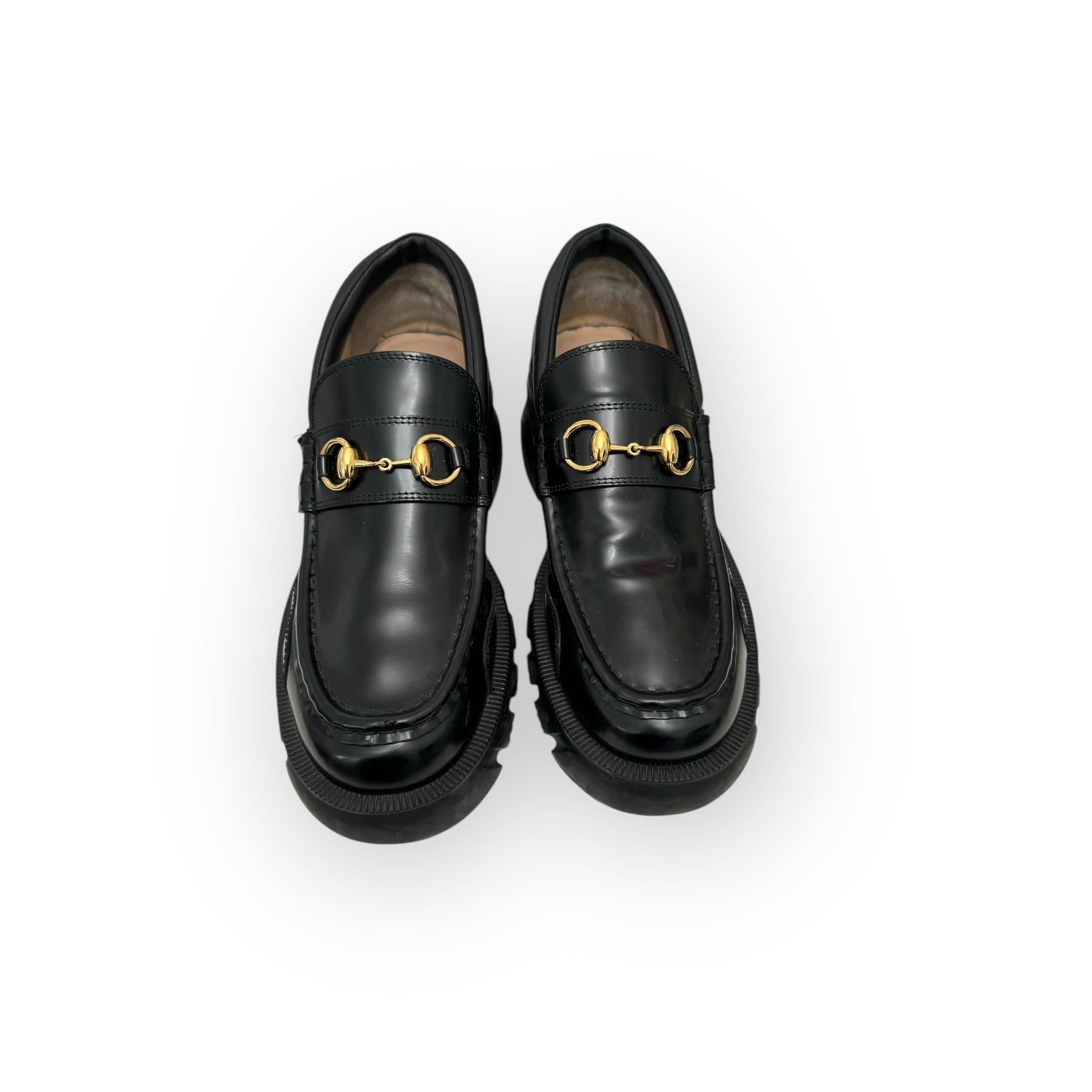 Gucci Horsebit Loafer Womens 40EU/9.5-10US Black Leather