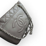 Charger l&#39;image dans la galerie, Chanel Timeless CC Tote Grey Caviar Silver-tone Hardware
