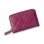 Load image into Gallery viewer, Chanel Card Wallet with Monalisa Pocket and Zippered compartment
