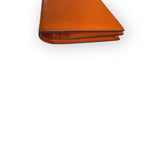 Charger l&#39;image dans la galerie, Hermes H Bearn Wallet Orange Chevre Mysore Palladium Hardware
