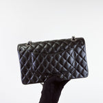 Load image into Gallery viewer, Chanel Classic Medium Black Caviar Silver-tone Hardware
