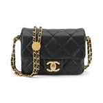 Load image into Gallery viewer, Chanel CC Twist Your Buttons Mini Bag Black Caviar Gold-tone Hardware
