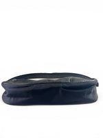 Load image into Gallery viewer, Prada Tessuto Leather and Nylon Baguette - Black, Silver-tone Hardware
