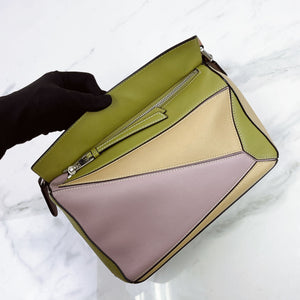 Loewe Puzzle Bag Small Tricolor