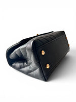 Load image into Gallery viewer, Chanel Coco Handle Mini, Black Caviar Leather Gold-tone Hardware

