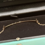 将图片加载到图库查看器，Tiffany &amp; Co Smile Bracelet Diamonds Rose Gold

