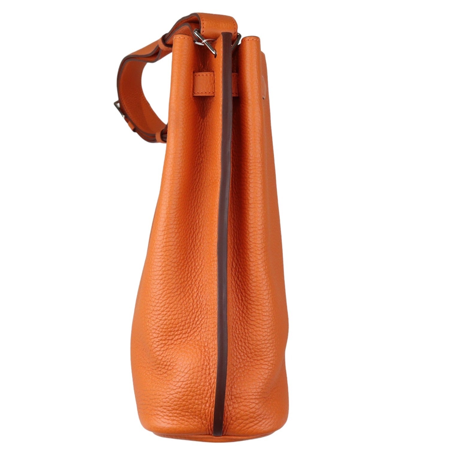 Hermes So Kelly 22 Togo Calfskin Orange SHW