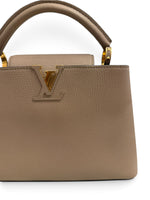Load image into Gallery viewer, Louis Vuitton LV Capucine BB Etoupe Gold-tone Hardware
