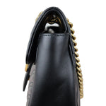 Charger l&#39;image dans la galerie, GUCCI GG Marmont Small Shoulder Calfskin Matelasse Black GHW Small
