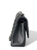 Load image into Gallery viewer, Chanel Timeless Classic Jumbo Black Caviar Silver-tone Hardware
