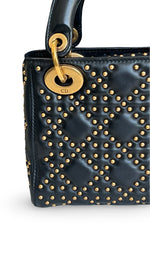 将图片加载到图库查看器，Christian Dior Supple Lady Dior Studded - Mini
