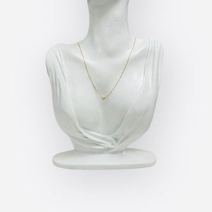 Cartier d'Amour Necklace, Small Model, Brilliant-cut Diamond, 18K Yellow Gold