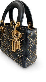 Charger l&#39;image dans la galerie, Christian Dior Supple Lady Dior Studded - Mini
