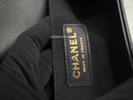 将图片加载到图库查看器，Chanel Leboy Old Medium Black Calfskin Gold-tone Hardware
