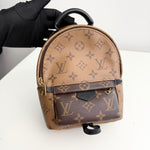 将图片加载到图库查看器，Louis Vuitton Palm Spring Backpack Mini Reverse Monogram
