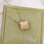 Charger l'image dans la galerie, Van Cleef and Arpels VCA Holiday Pendant, Vintage Alhambra Diamond, Pink Sevres, 18kt Gold
